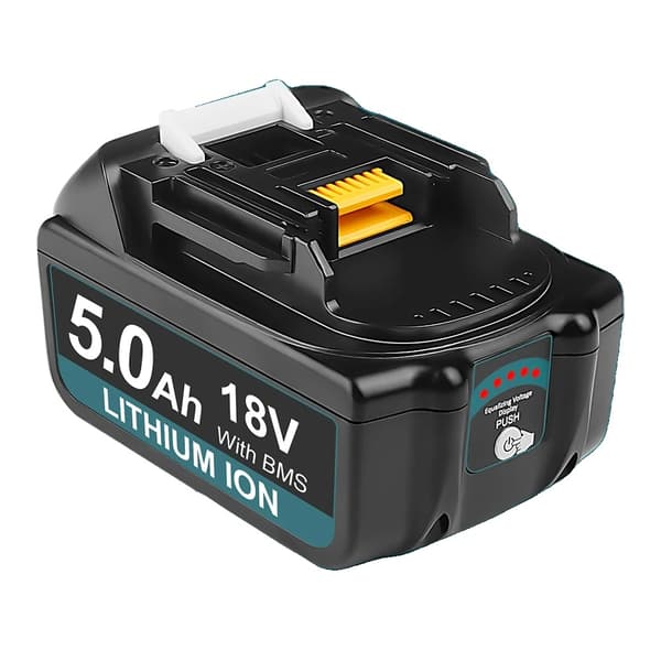 Batteri, 5Ah Kapacitet, Uppladdningsbart Li-jon, 5Ah Set