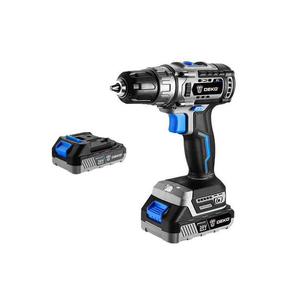 Deko Tools DKBL20DU3-H boremaskin med børsteløs motor