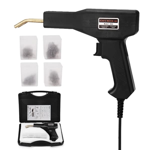 PVC svejsemaskine, 50W effekt, varmestifter teknologi, 50W Sort, EU-stik 220V