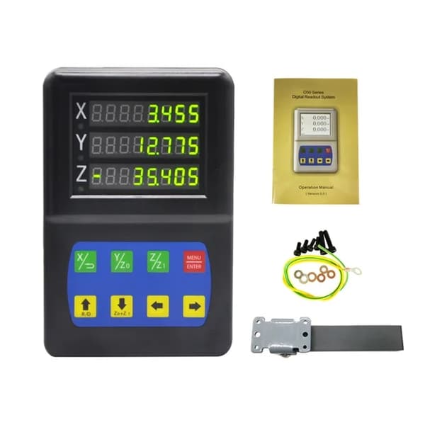 Svarv Fräsmaskin, Digital Display, Multi-Axis Operation, 3 Axis Dro