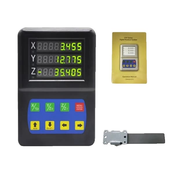 Svarv Fräsmaskin, Digital Display, Multi-Axis Operation, 3 Axis Dro