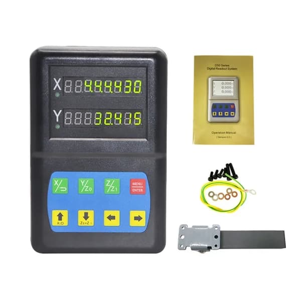 Svarv Fräsmaskin, Digital Display, Multi-Axis Operation, 3 Axis Dro