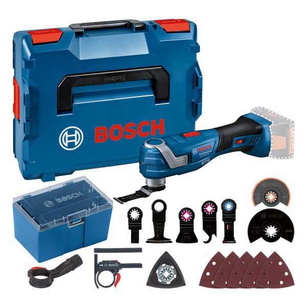 Bosch Gop 18v-34 + L-boxx 136 Värähtelevä Monitoimityökalu