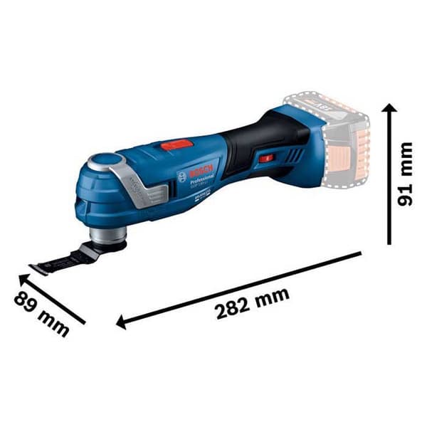 Bosch Gop 18v-34 Oscillerende Multiværktøj