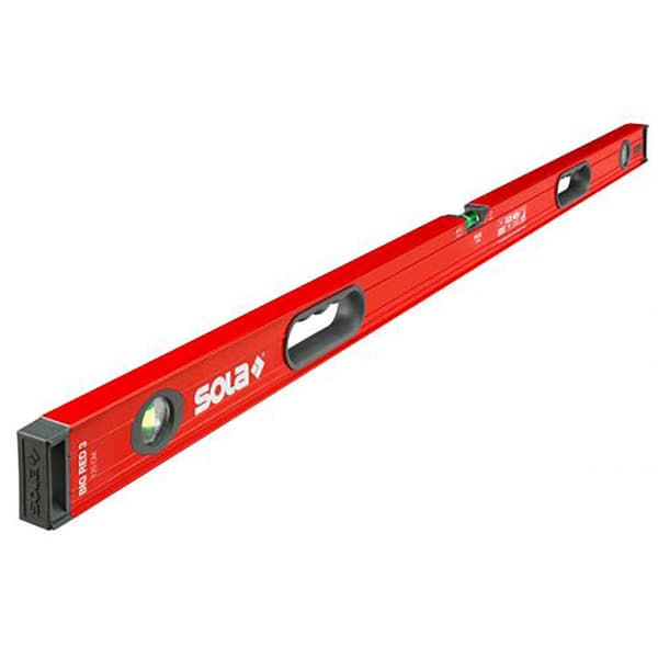 Sola Big Red 3 Aluminium Vaterpas 120 Cm