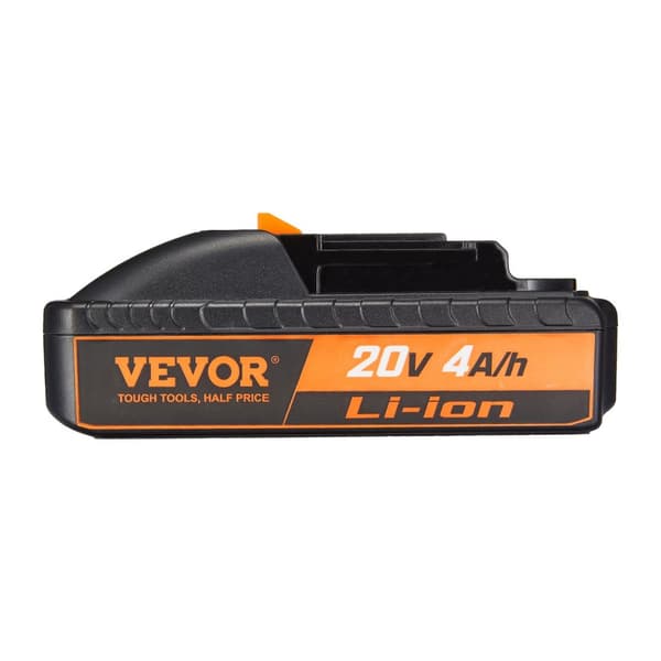 VEVOR 20V Lithium-Ion Batteri, 4000mAh Kapacitet, 40A Maksimal Output