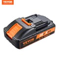 Miniatyrbillede 2 af 5: VEVOR 20V Lithium-Ion Batteri, 4000mAh Kapacitet, 40A Maksimal Output
