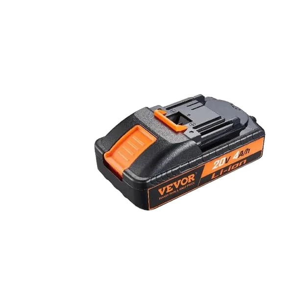 VEVOR 20V Lithium-Ion Batteri, 4000mAh Kapacitet, 40A Maksimal Output