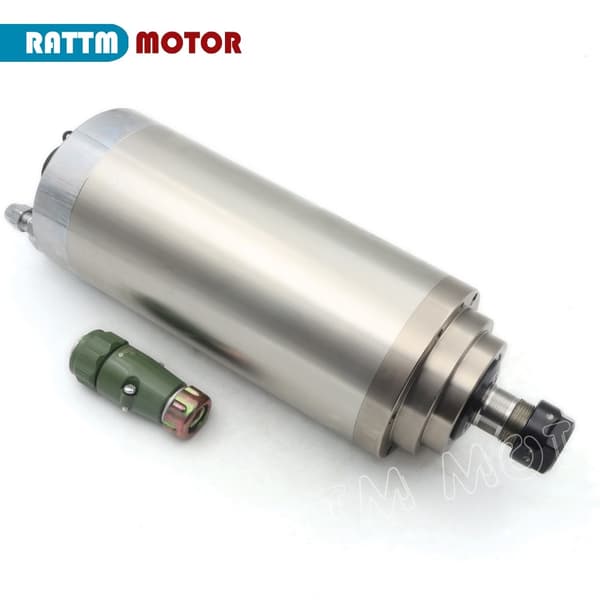 3KW CNC-spindelimoottori, 220V vesijäähdytteinen, 24000rpm ER20-karapanta.