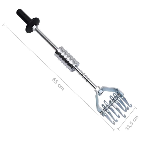 Glidhammare med multiklo 65 cm kolstål