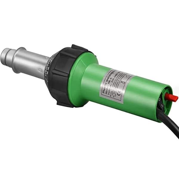 Plast Svejsevarmepistol, 40-600 ℃ Justerbar Temperatur, 1600W Effekt