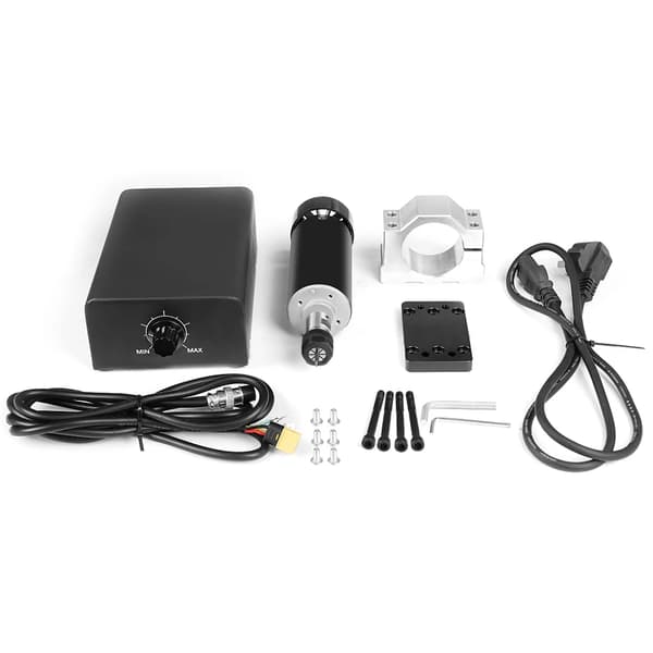 500W Spindelmotor Kit, ER11 Chuck, Justerbar Hastighedsstyring,Spindelmotor Kit, EU