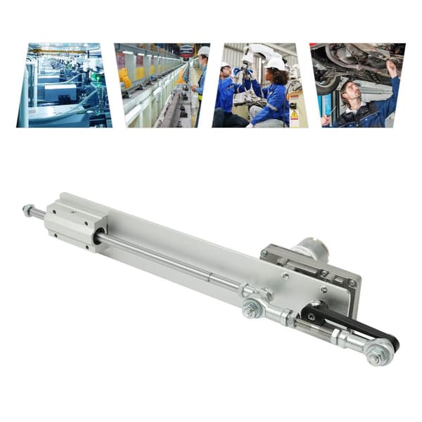 DC 24V Teleskopisk Lineær Aktuator, Justerbar Slaglængde 3-15cm, Hastighed 20-120RPM