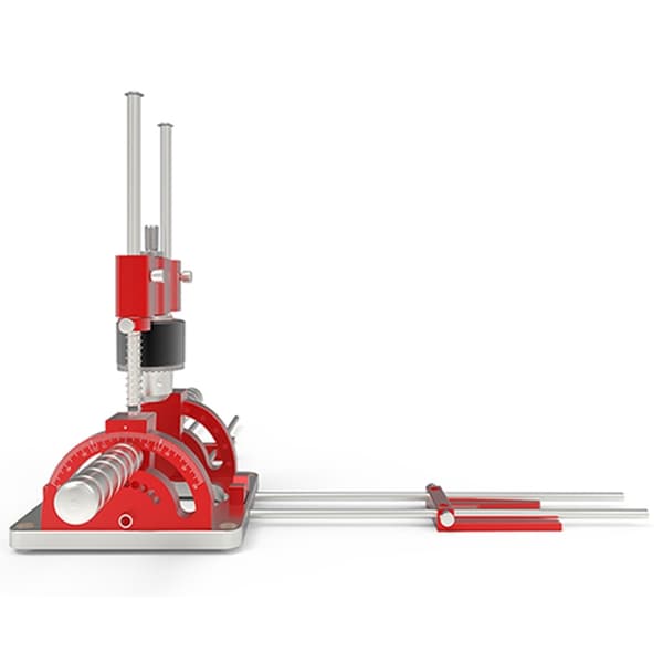 Träbearbetning Multi-Vinkel Borrguide, Justerbar Höjd, Hållbar Aluminiumlegering