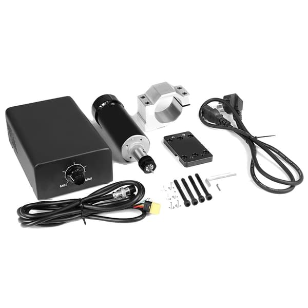 CNC Spindelimoottoripaketti, 500W teho, 12000RPM nopeus,Moottorisarja, EU Motor kit