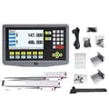 Miniatyrbild 1 av 2: LCD DRO Display, 2-axlig precision, kompatibilitet med skala på 50mm-800mm,0,005 mm komplett kit
