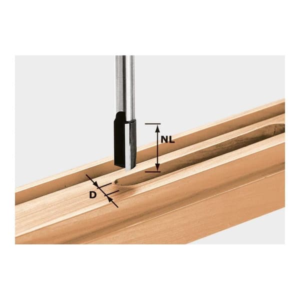 Urajyrsin pohjaterän kanssa Festool 20 mm; 20/60 mm