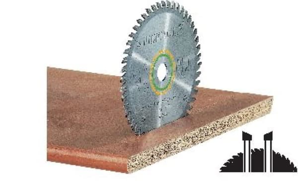 Katkaisuterä puulle Festool; 225x2,6x30,0 mm; Z48; 10°