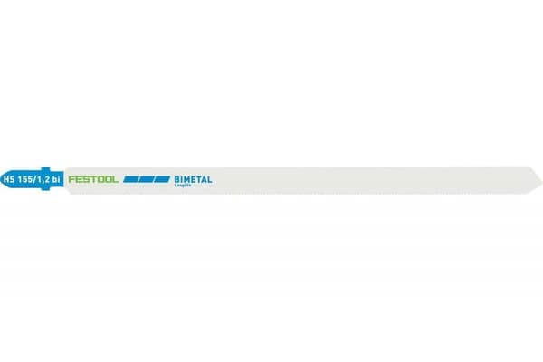 Pistosahanterä Festool; 155 mm; 1,2 mm; 5 kpl.
