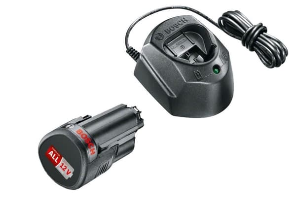 Akku Bosch Starter Set PBA12V; 12 V; 1,5 Ah + latauslaite