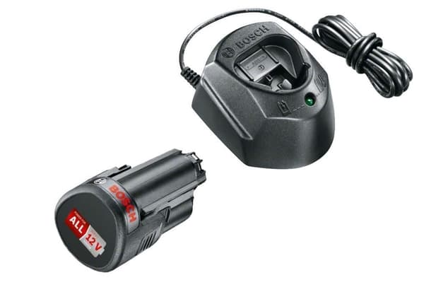 Akku Bosch Starter Set PBA12V; 12 V; 1,5 Ah + latauslaite
