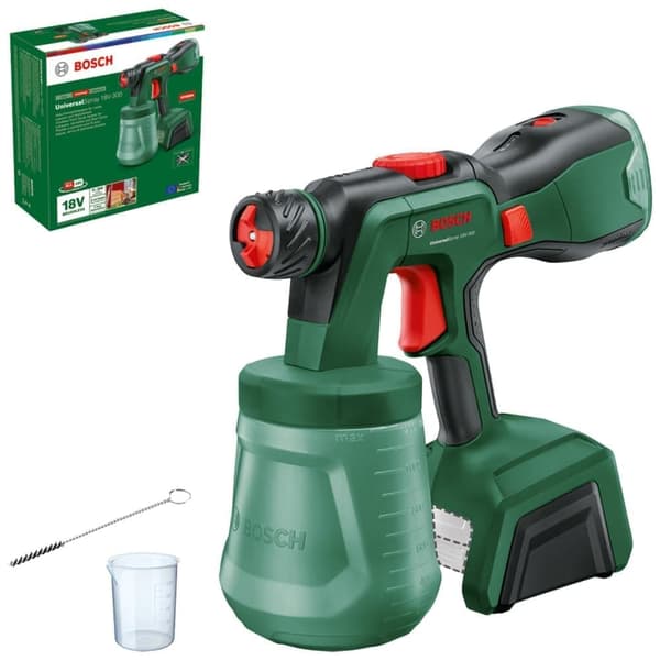 Maaliruisku Bosch UniversalSpray 18V-300; 18 V (ilman akkua ja laturia)