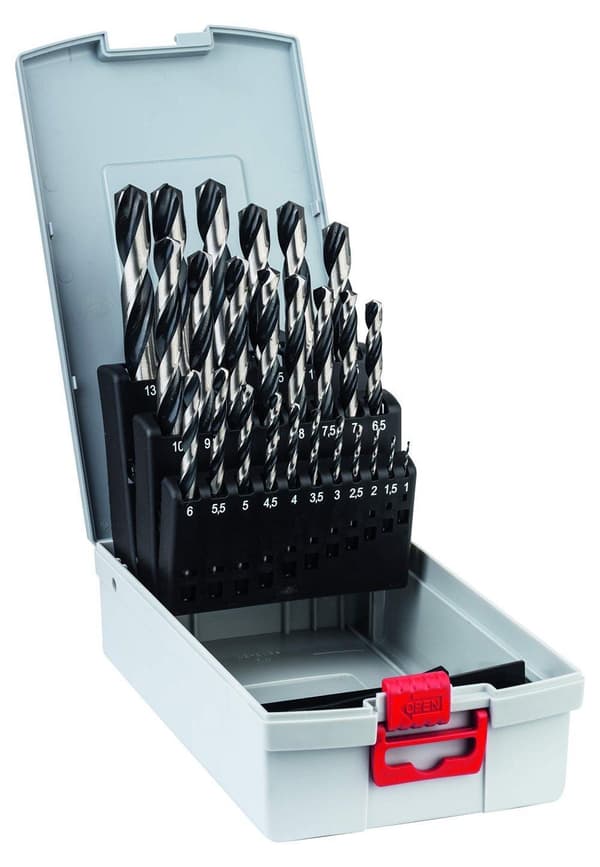 Metalliporanteräsarja Bosch PointTeQ; 1-13 mm; 25 kpl.