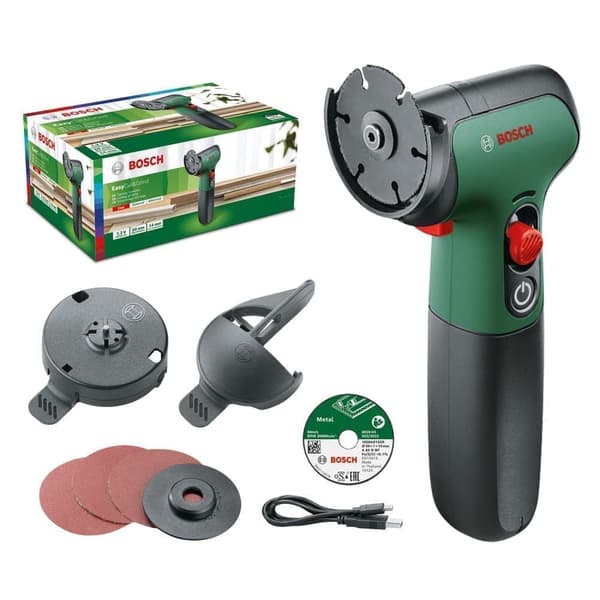 Kulmahiomakone Bosch EasyCut&Grind; 7 V; (ilman akkua ja laturia)