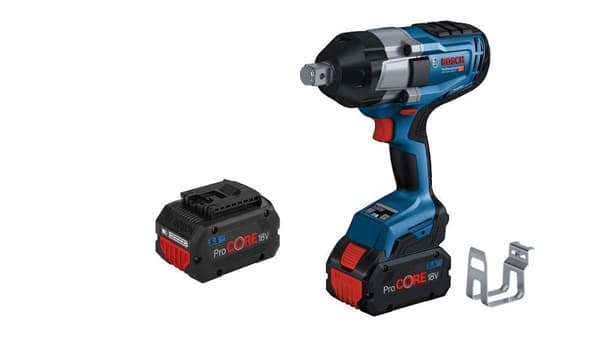 Iskumutterinväännin Bosch GDS 18V-1050 H BITURBO; 18 V ProCORE; 18 V; 2x5,5 Ah akku