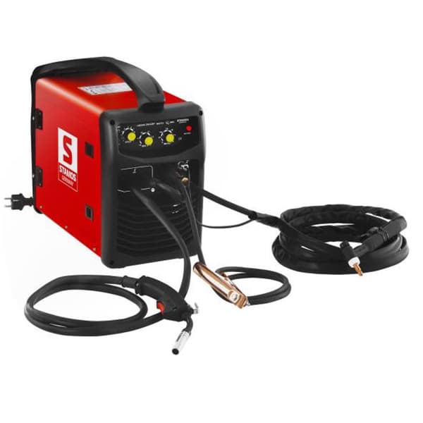 Puoliautomaattinen hitsauskone migomat TIG MIG/MAG MMA 250A IGBT Stamos Saksa + 5kg lanka