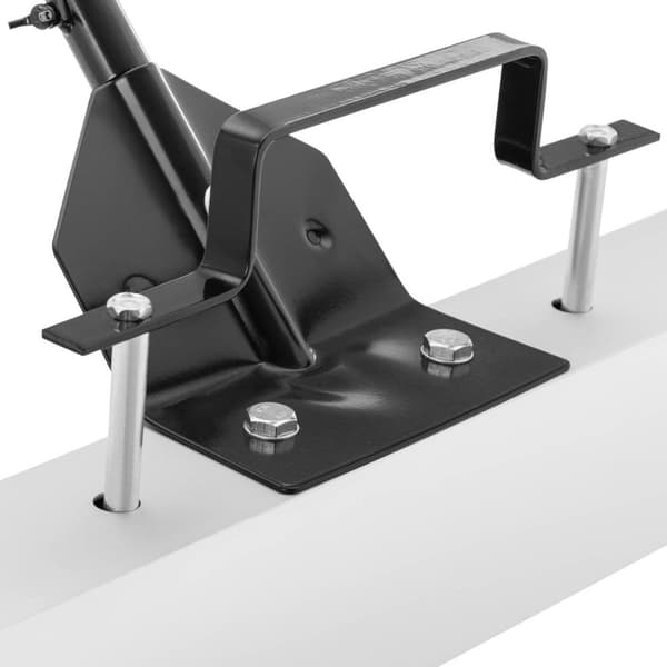 Magnetisk sopkvast för uppsamling av nagelfilar på hjul, bredd 90 cm