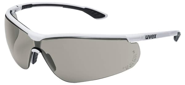 Suojalasit UVEX Sportstyle; Supravision extreme; harmaa / valkoinen