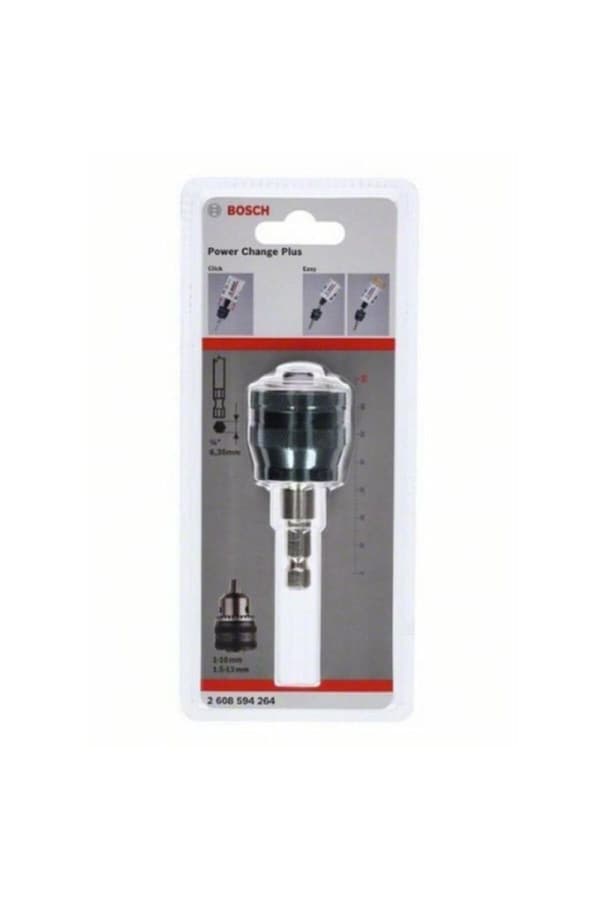 Kuusiokanta-adapteri Bosch Power Change 2608594264