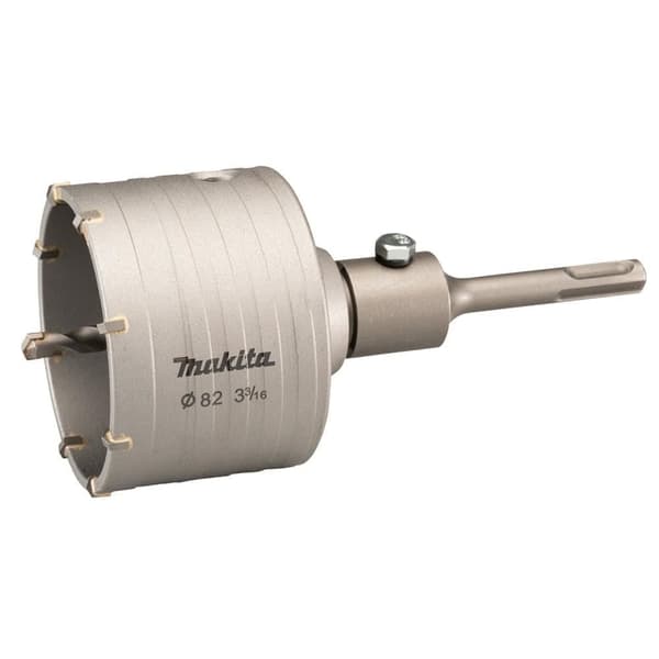 Porakruunu varrella ja terällä Makita D-74027; 82 mm; SDS-plus