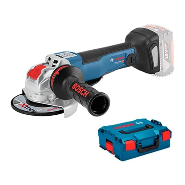 Kulmahiomakone Bosch GWX 18V-10 PC SOLO X-Lock; 18 V (ilman akkua ja laturia)