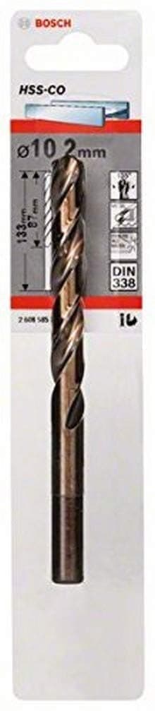 Metalliporanterä Bosch HSS-Co; DIN 338; 10,2x133 mm; 1 kpl.