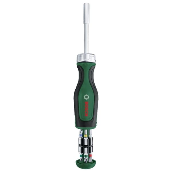 Ruuvimeisselin kahva Bosch 1600A02BX2 + ruuvivääntimen päät
