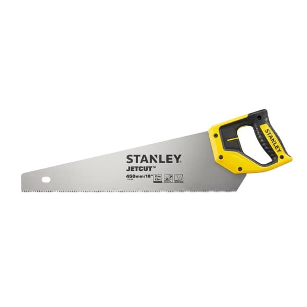 Käsisaha Stanley Dynagrip Jet-Cut; 450 mm puulle