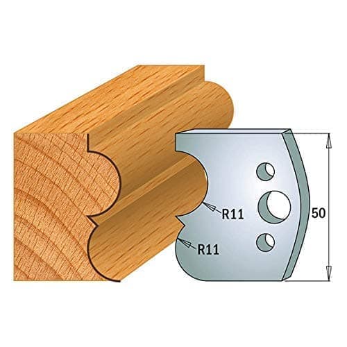 Rajoittimet profiiliveitsille CMT 691.572; 2 kpl.