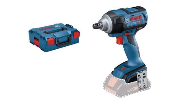 Iskumutterinväännin Bosch GDS 18V-300; 18 V (ilman akkua ja laturia)