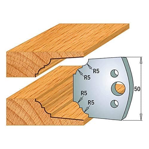 Rajoittimet profiiliveitsille CMT 691.580; 2 kpl.