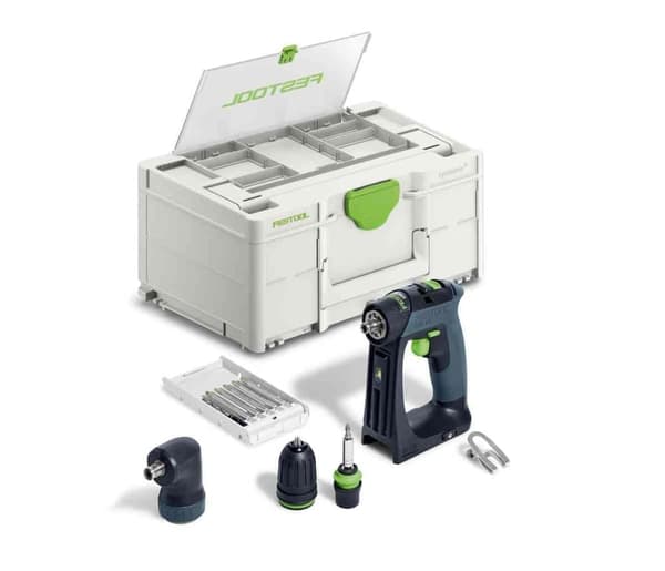 Akkukäyttöinen iskuruuvinväännin Festool CXS 18-Basic-Set;  18 V; (ilman akkua ja laturia)