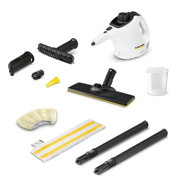 Höyrypuhdistin Karcher SC 1 EasyFix musta, Valkoinen