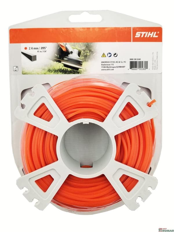 Leikkuulanka Stihl 9302640; 2,4 mm x 43 m