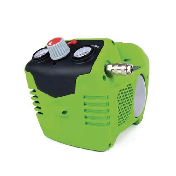 Akkukompressori Greenworks G24AC; 24 V (ilman akkua ja laturia)