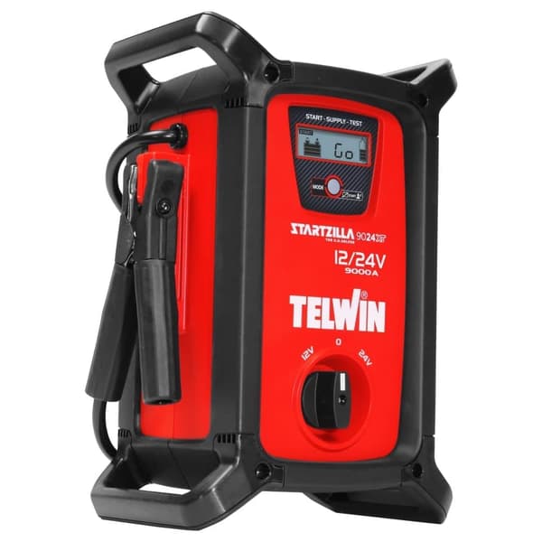 Auton käynnistyslaite/Testeri Telwin StartZilla 9024 XT; 12-24 V