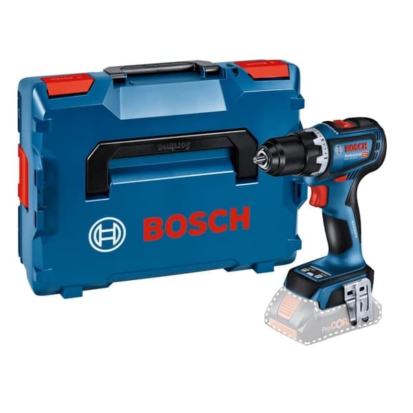Pora/ruuvinväännin Bosch GSR 18V-90 C; 18 V (ilman akkua ja laturia) + Salkku