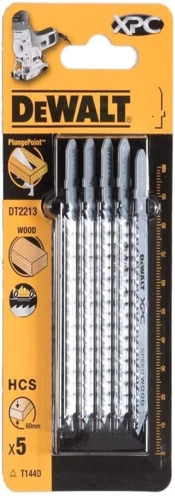 Pistosahanterä DeWalt; 5 kpl.