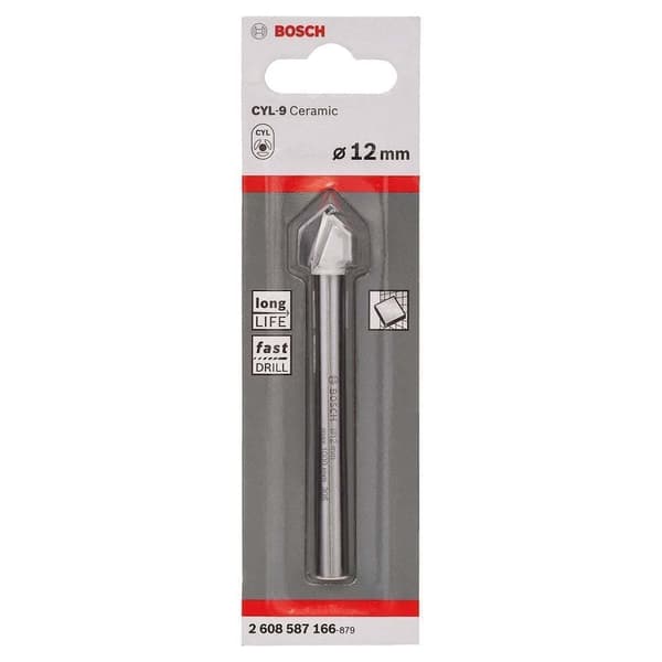 Pora lasia tai keraamisia laattoja varten Bosch; 12x90 mm