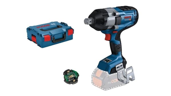 Iskumutterinväännin Bosch GDS 18V-1050 HC Professional; 18 V (ilman akkua ja laturia)
